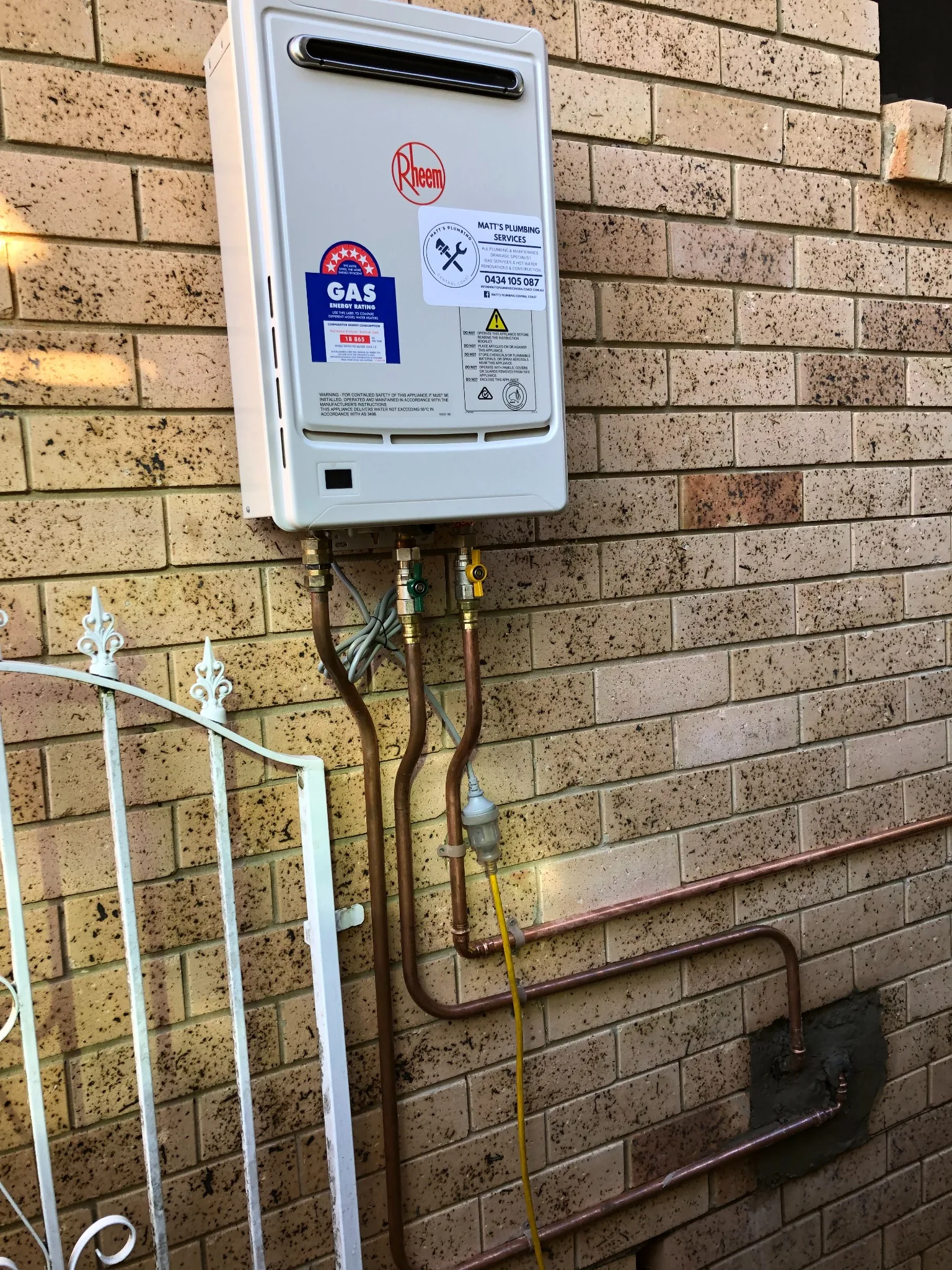Gasfitting Central Coast