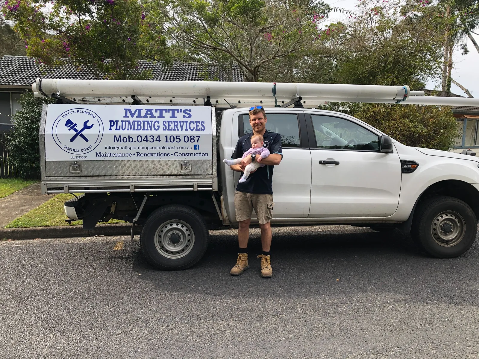 Matt's Plumbing Services team